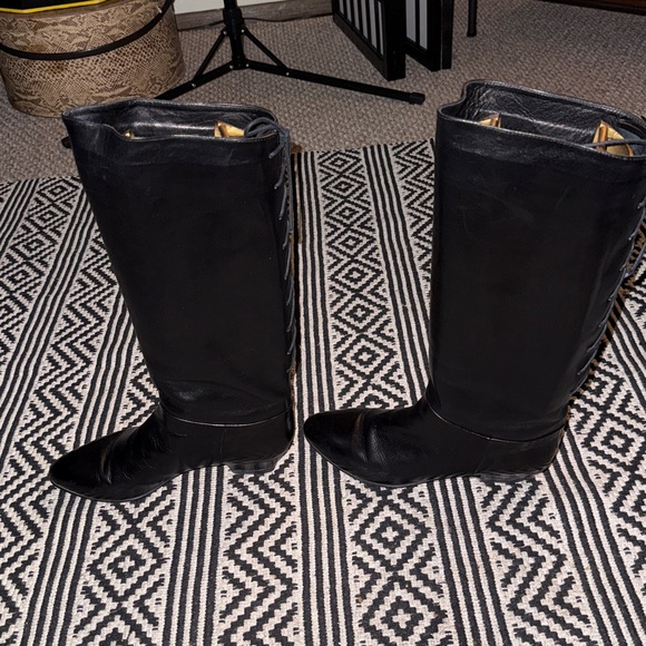 VINTAGE SUDINI BLAC CALF BOOTS! - Picture 9 of 9